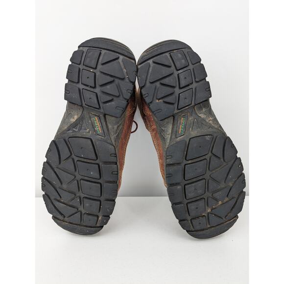 HYTEST Boots K12251 Brown Leather Safety Steel Toe Waterproof Boots Mens 13 - Picture 9 of 9